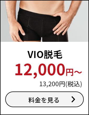 VIO脱毛 12,000円～